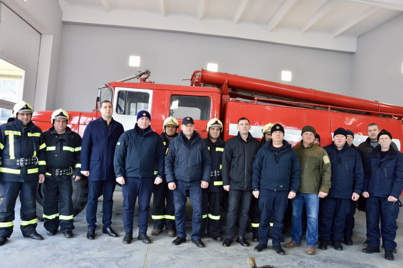 У селі Голованівської громади відкрили загін пожежників-добровольців