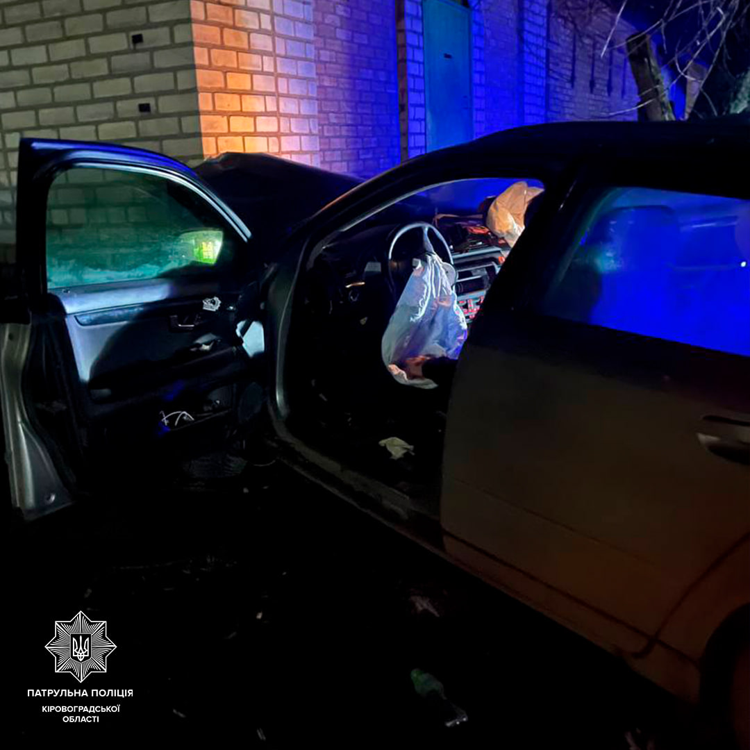 Нетверезий водій в’їхав у паркан в Кропивницькому 