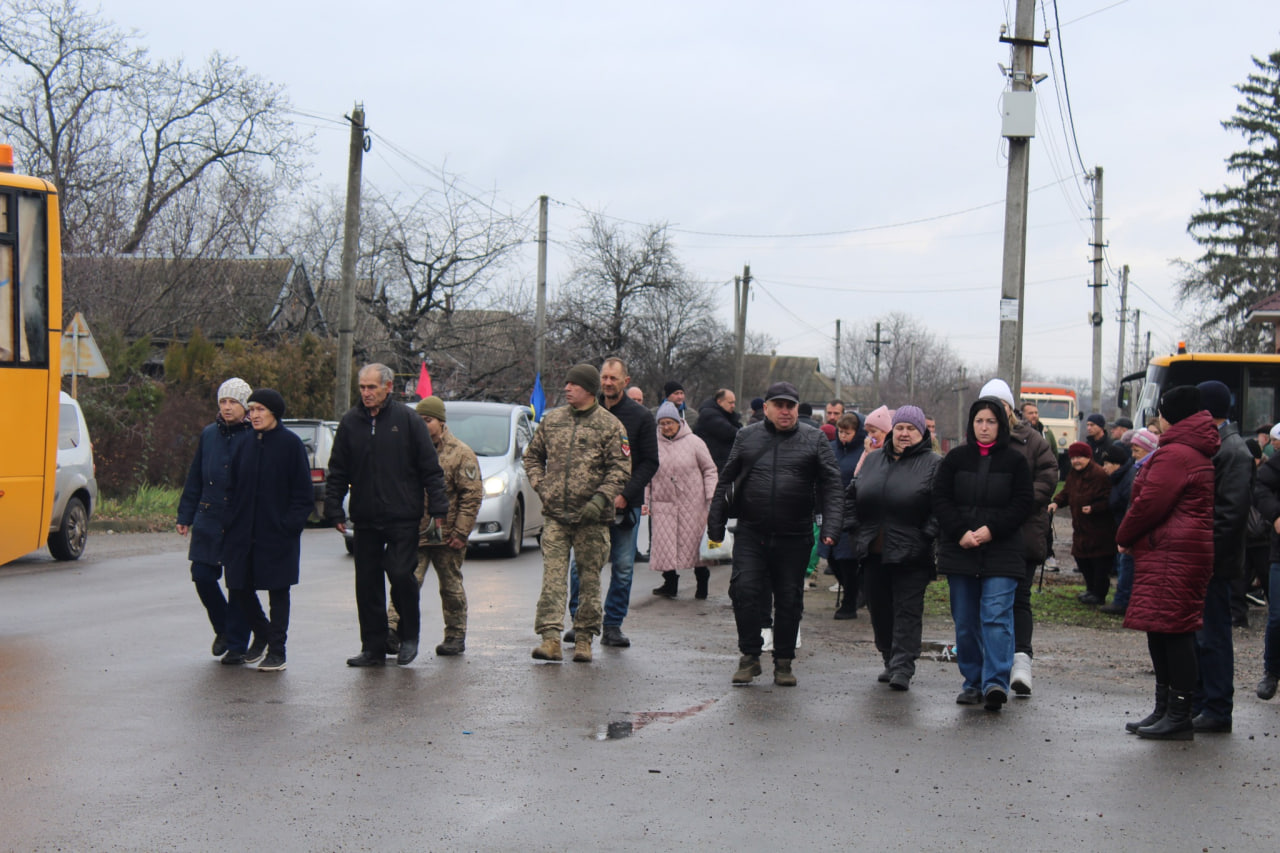 Із загиблим старшим сержантом попрощалися в Суботцівській громаді
