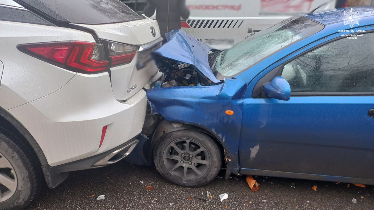 У Кропивницькому водій під наркотиками спричинив ДТП