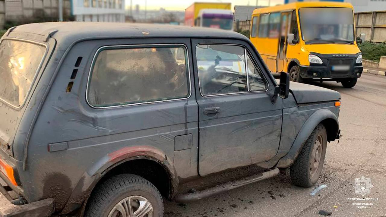 ДТП у Кропивницькому: водій під наркотиками не пропустив маршрутку на перехрест