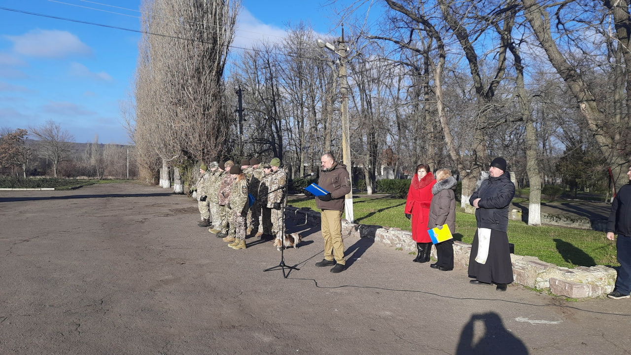 В останню путь провели військового з Устинівської громади