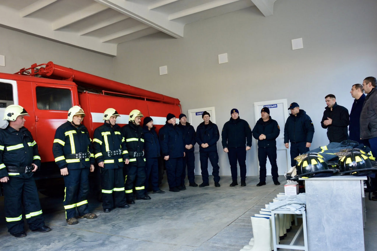 У селі Голованівської громади відкрили загін пожежників-добровольців