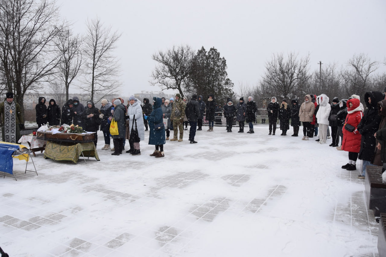 У Петрівській громаді провели в останню путь військового