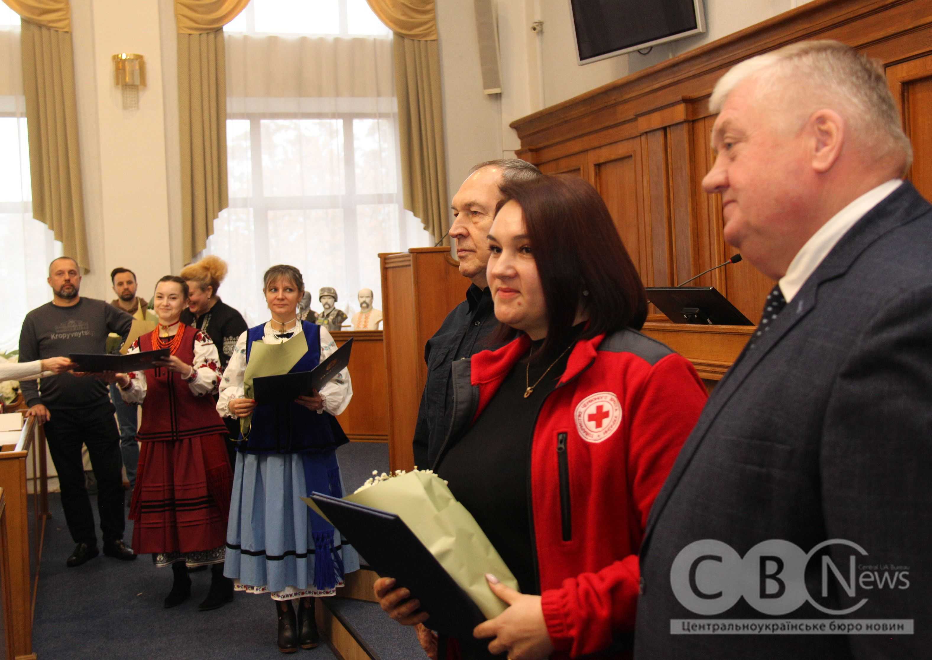 У Кропивницькому нагородили волонтерів