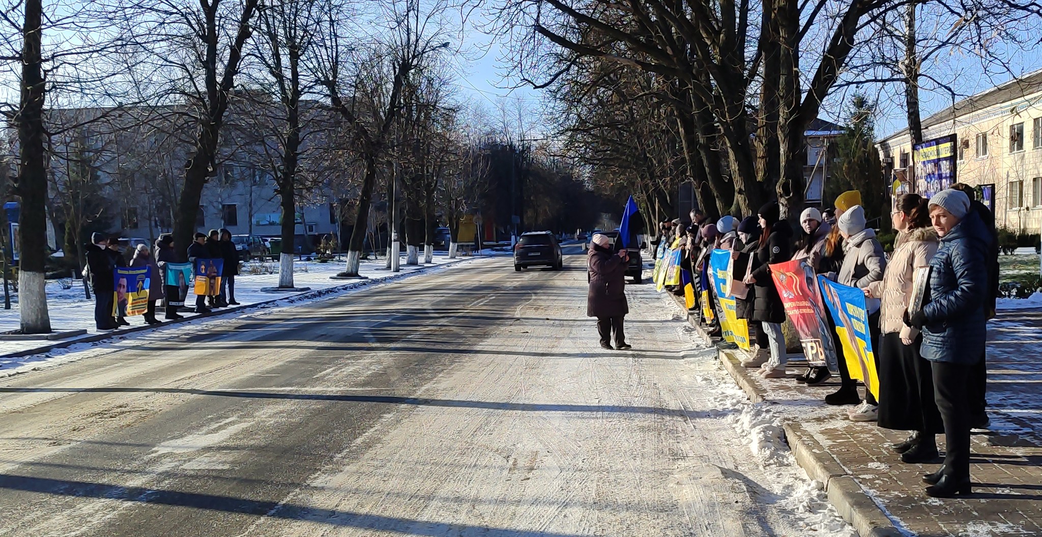 Акцію на підтримку військовополонених та зниклих безвісти бійців провели в Олександрівці
