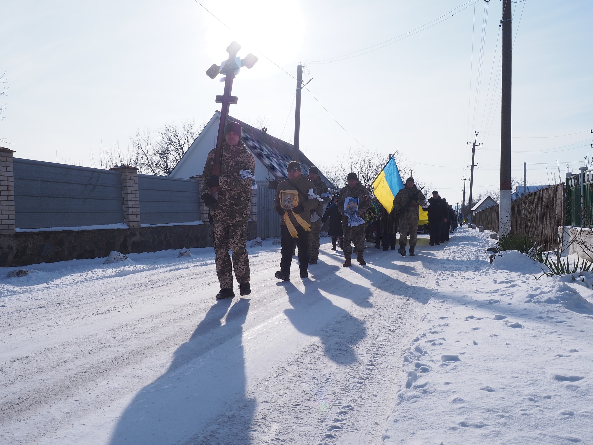 В останню путь провели бійця з Гайворонської громади