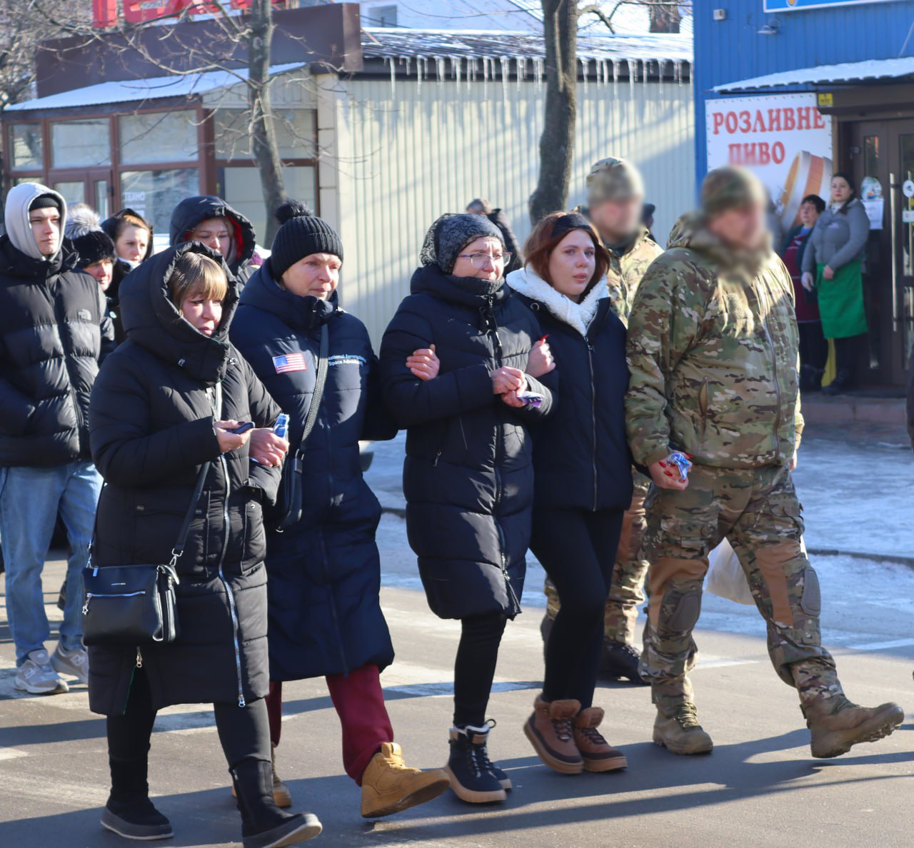 Із загиблим солдатом попрощалися у Світловодській громаді