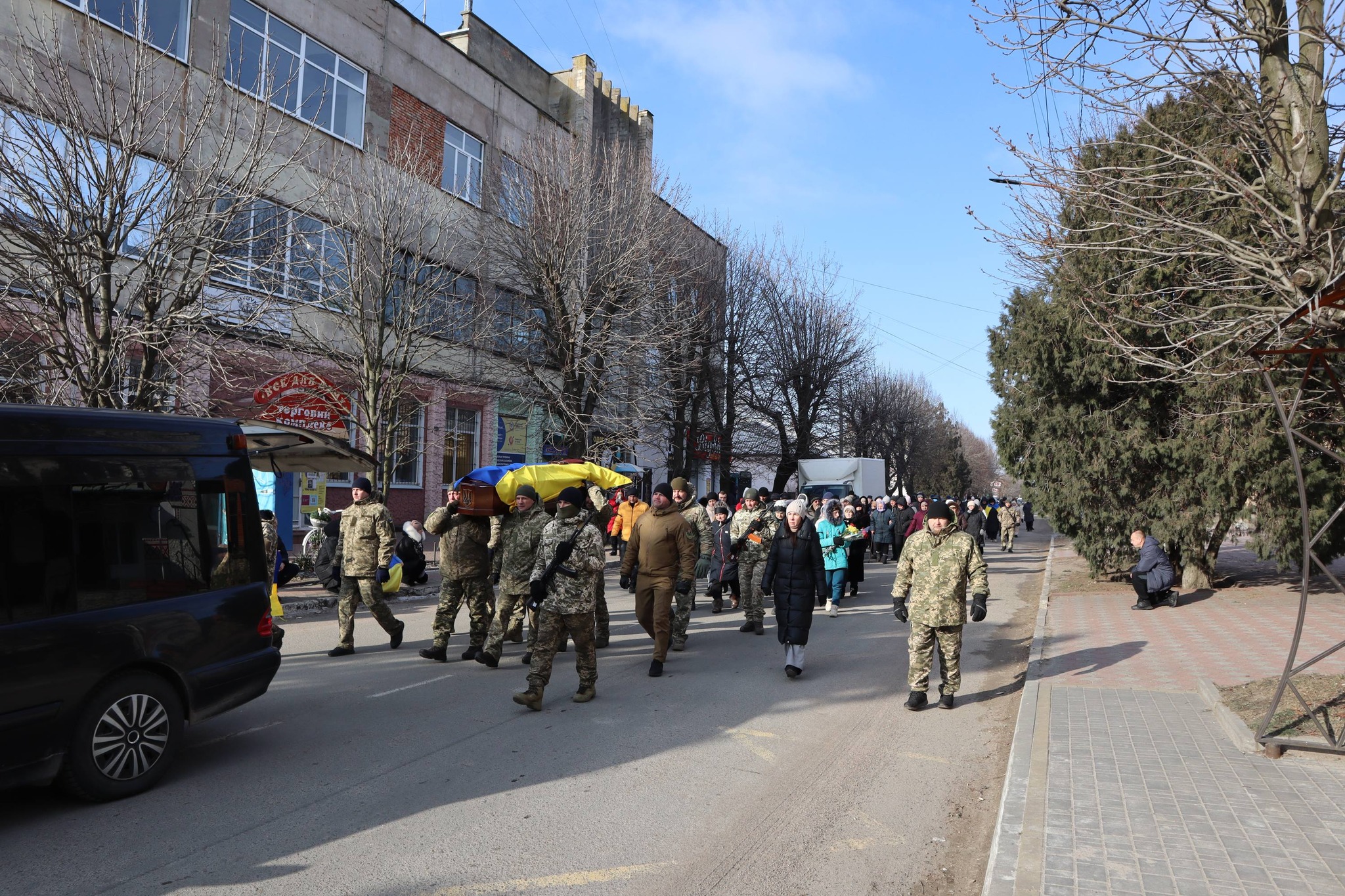 У Новоукраїнській громаді попрощалися з загиблим воїном