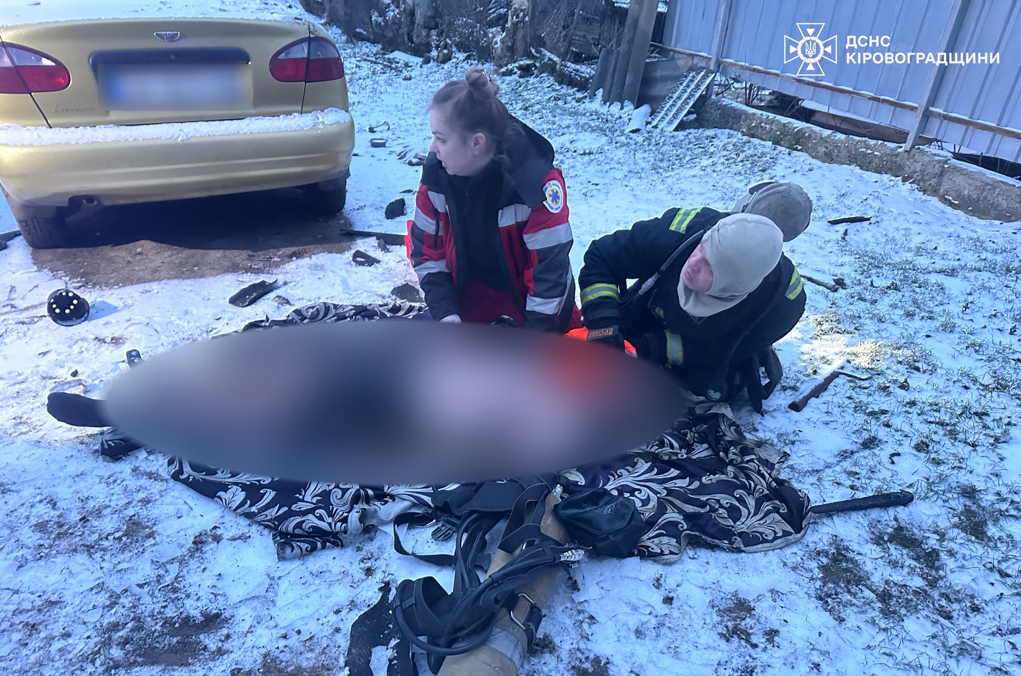 Одна загибла та четверо постраждалих: у Бобринці горів будинок