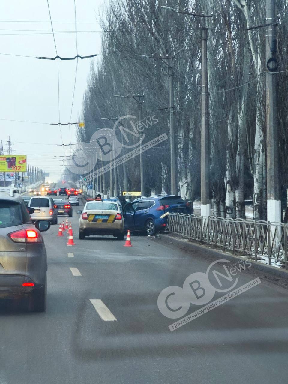 Водії двох легковиків травмувалися у ДТП в Кропивницькому