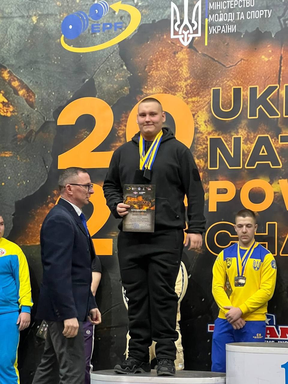 Двоє юних спортсменів з Кропивницького стали чемпіонами України з пауерліфтингу