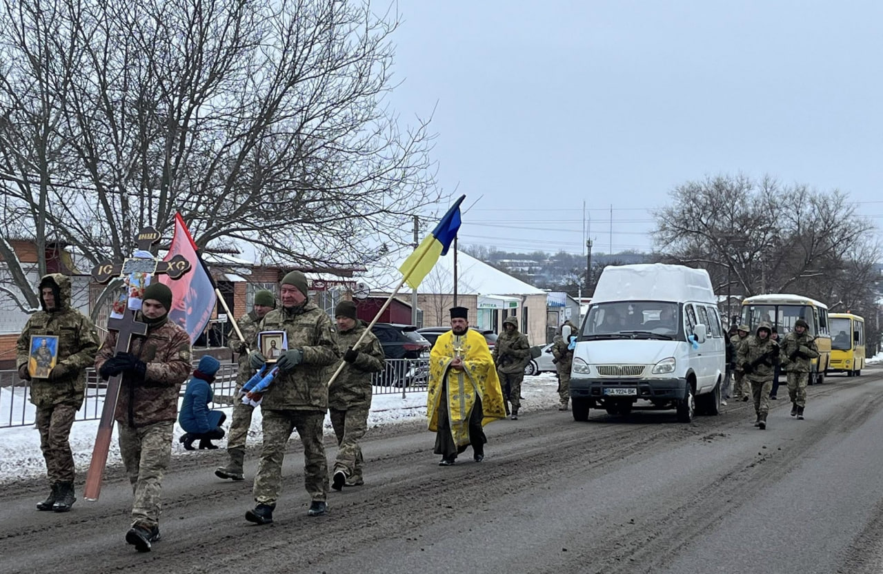 У Кам'янецькій громаді попрощалися із загиблим військовим