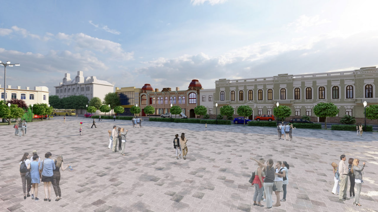 Якою стане площа Героїв Майдану у Кропивницькому після реконструкції