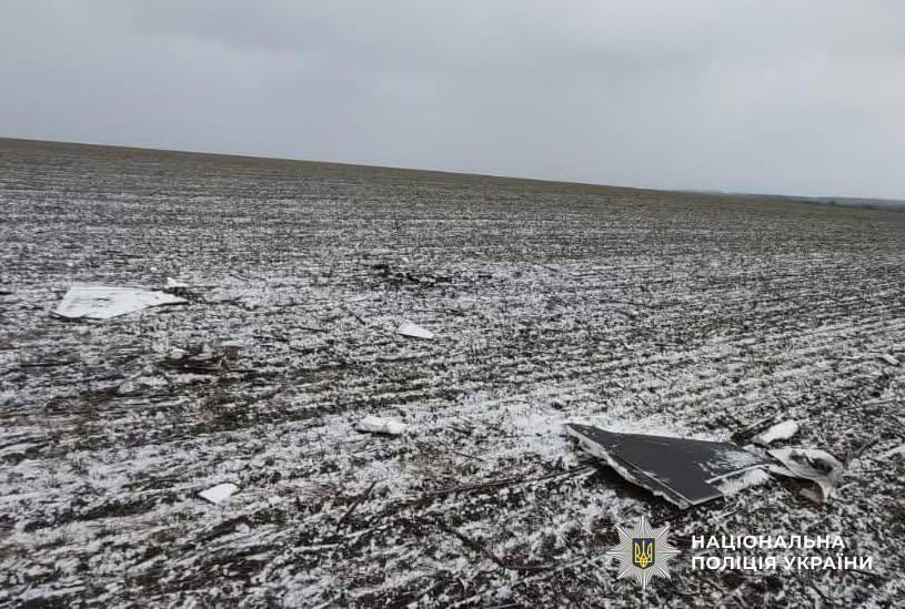 Вибухотехніки Кіровоградщини знищили дві бойові частини російських БпЛА