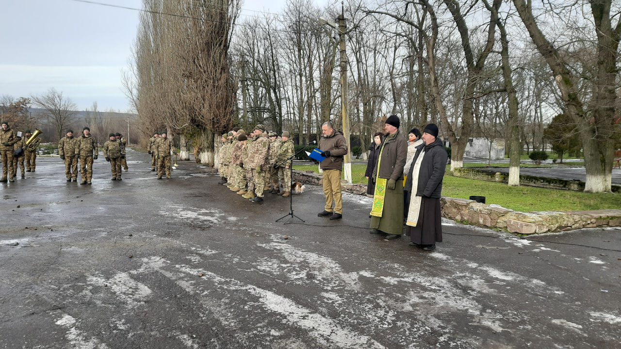в Устинівській громаді &mdash; з військовослужбовцем Національної гвардії України Сергієм Котобоєм.