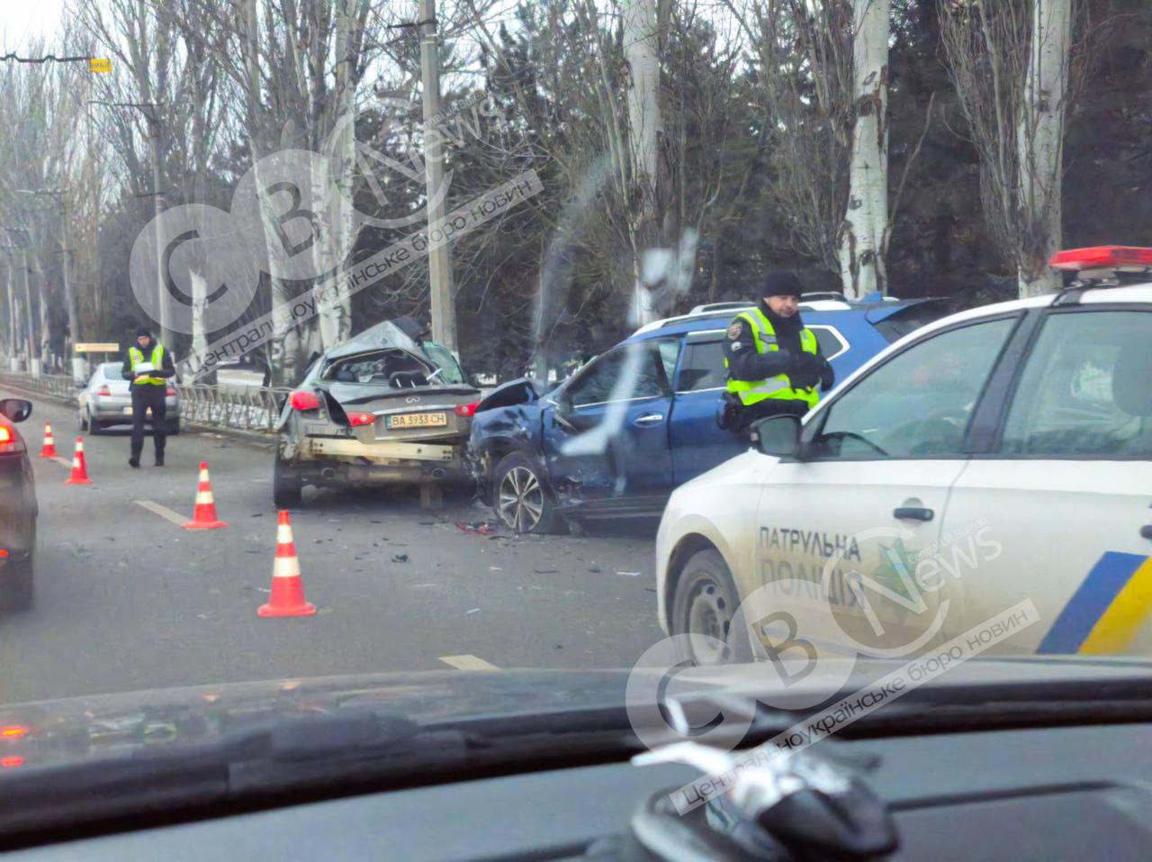 Водії двох легковиків травмувалися у ДТП в Кропивницькому