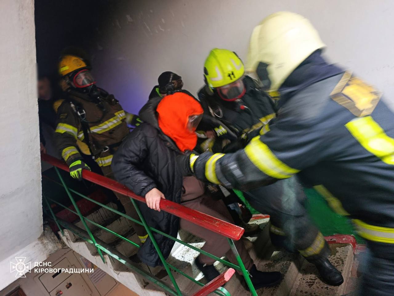 В Олександрії горіла багатоповерхівка - евакуювали восьмеро людей і двох собак