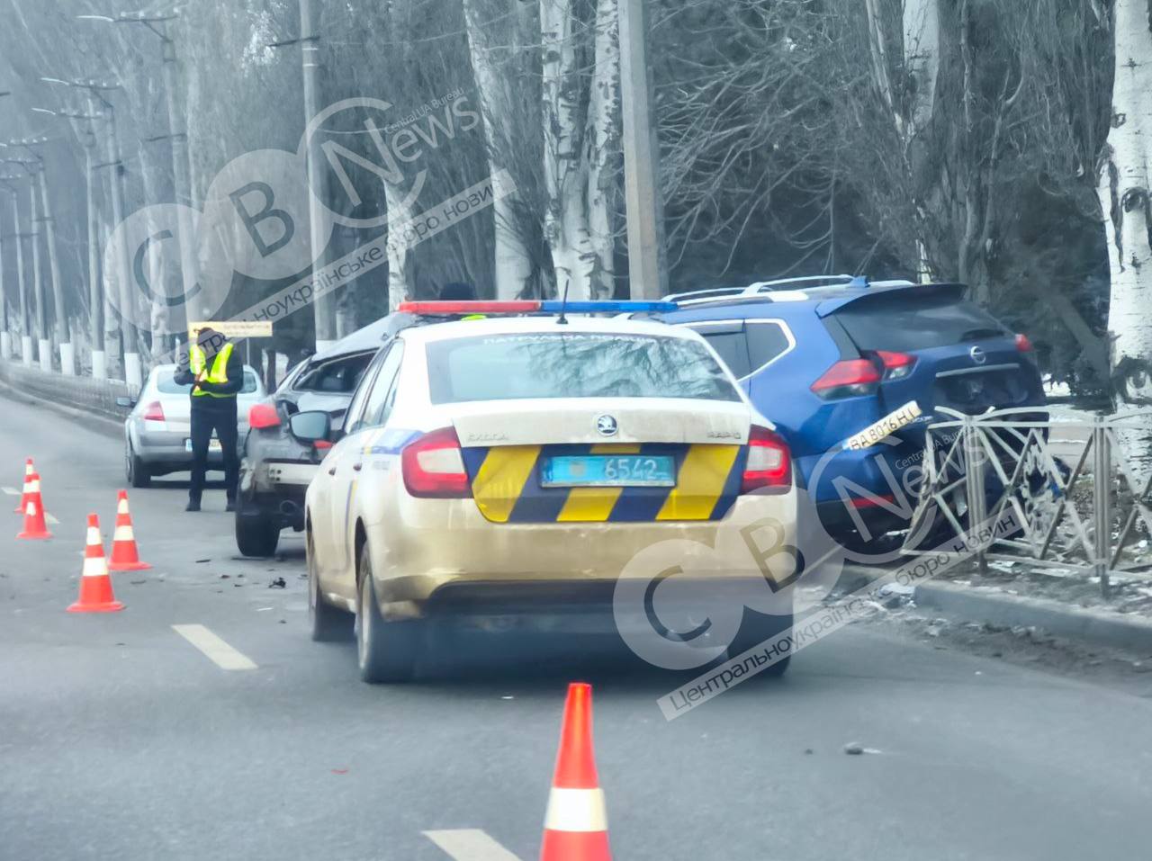 Водії двох легковиків травмувалися у ДТП в Кропивницькому