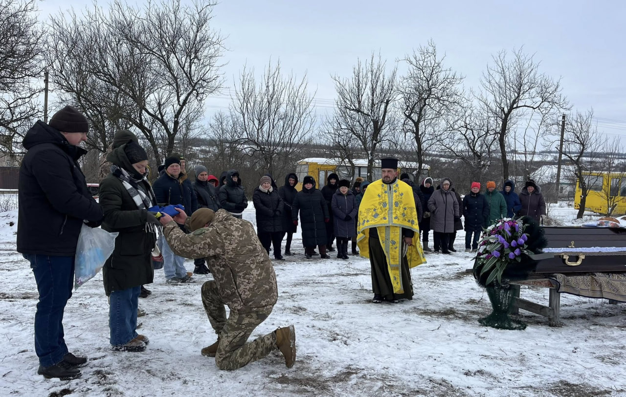 У Кам'янецькій громаді попрощалися із загиблим військовим