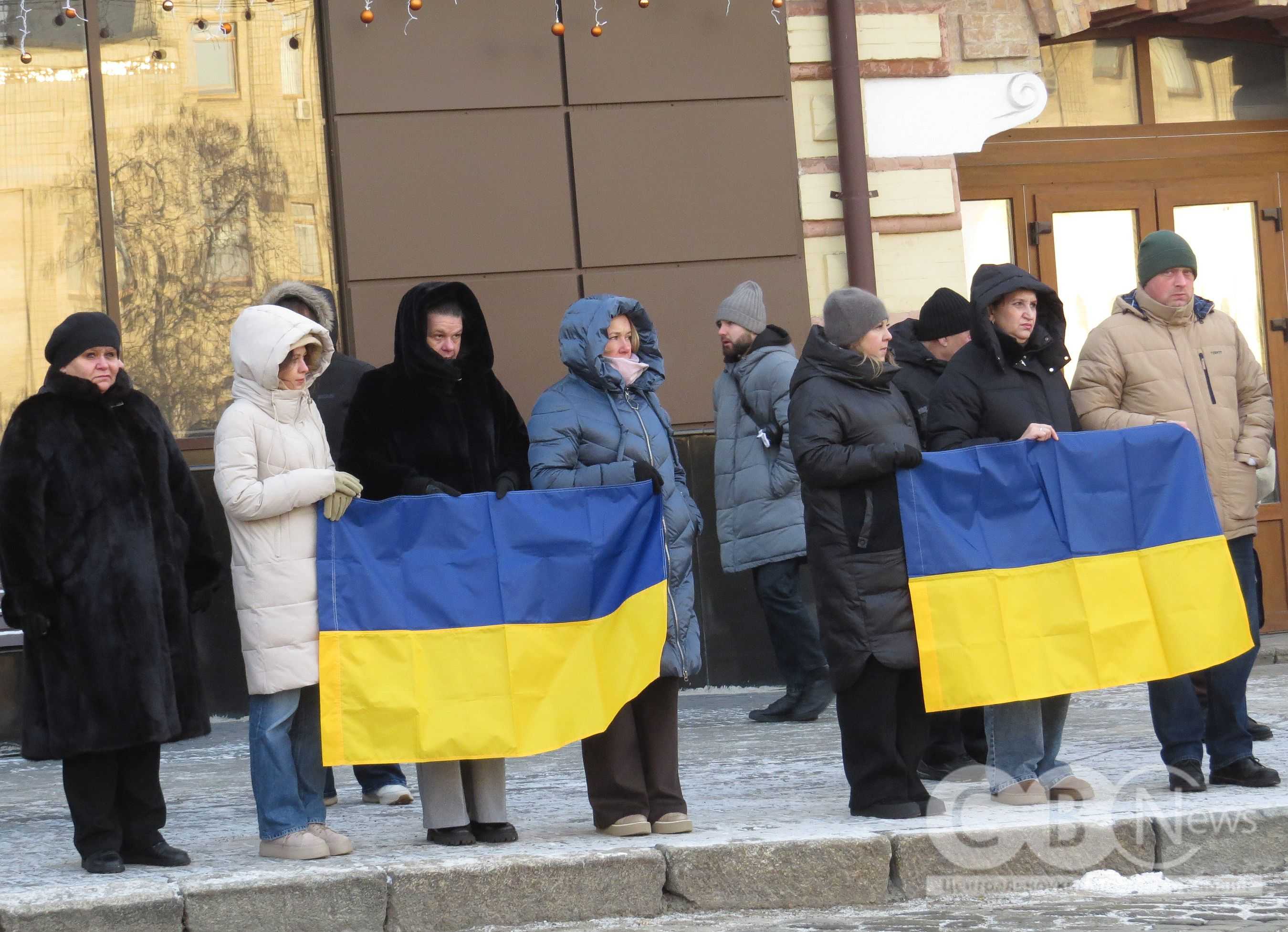 Кропивничани попрощалися з двома військовослужбовцями &mdash; Вадимом Савченком та Денисом Шавровським.