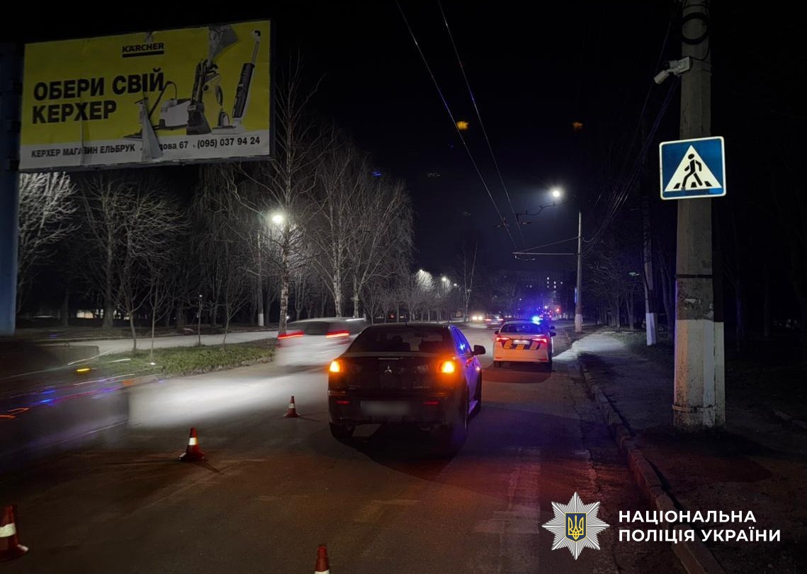 П'яний водій збив жінку на пішохідному переході в Кропивницькому