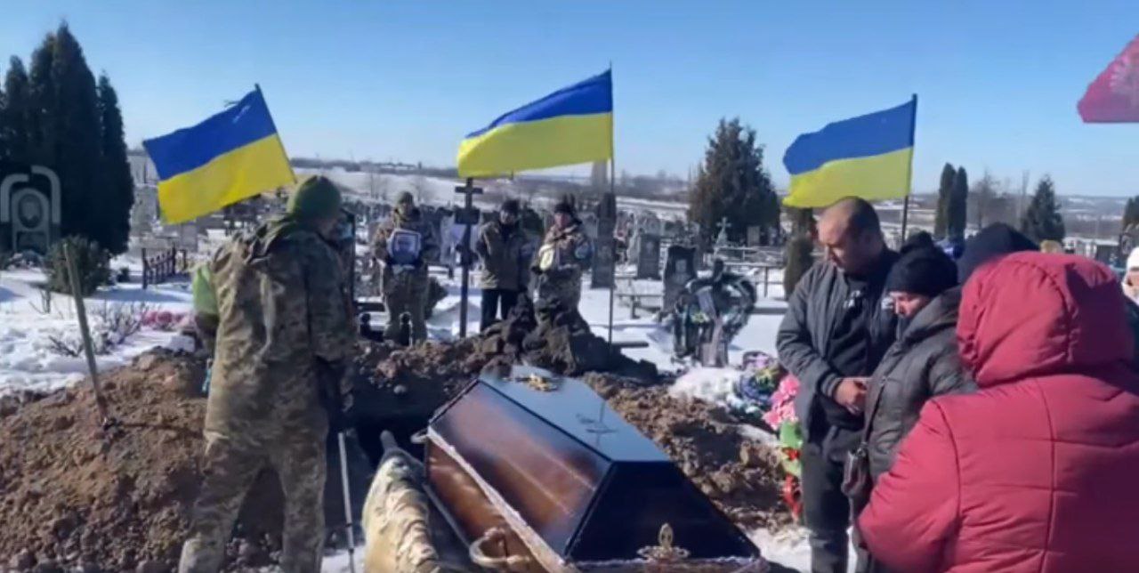 Із загиблим на Курщині бійцем попрощалися в Новоархангельській громаді