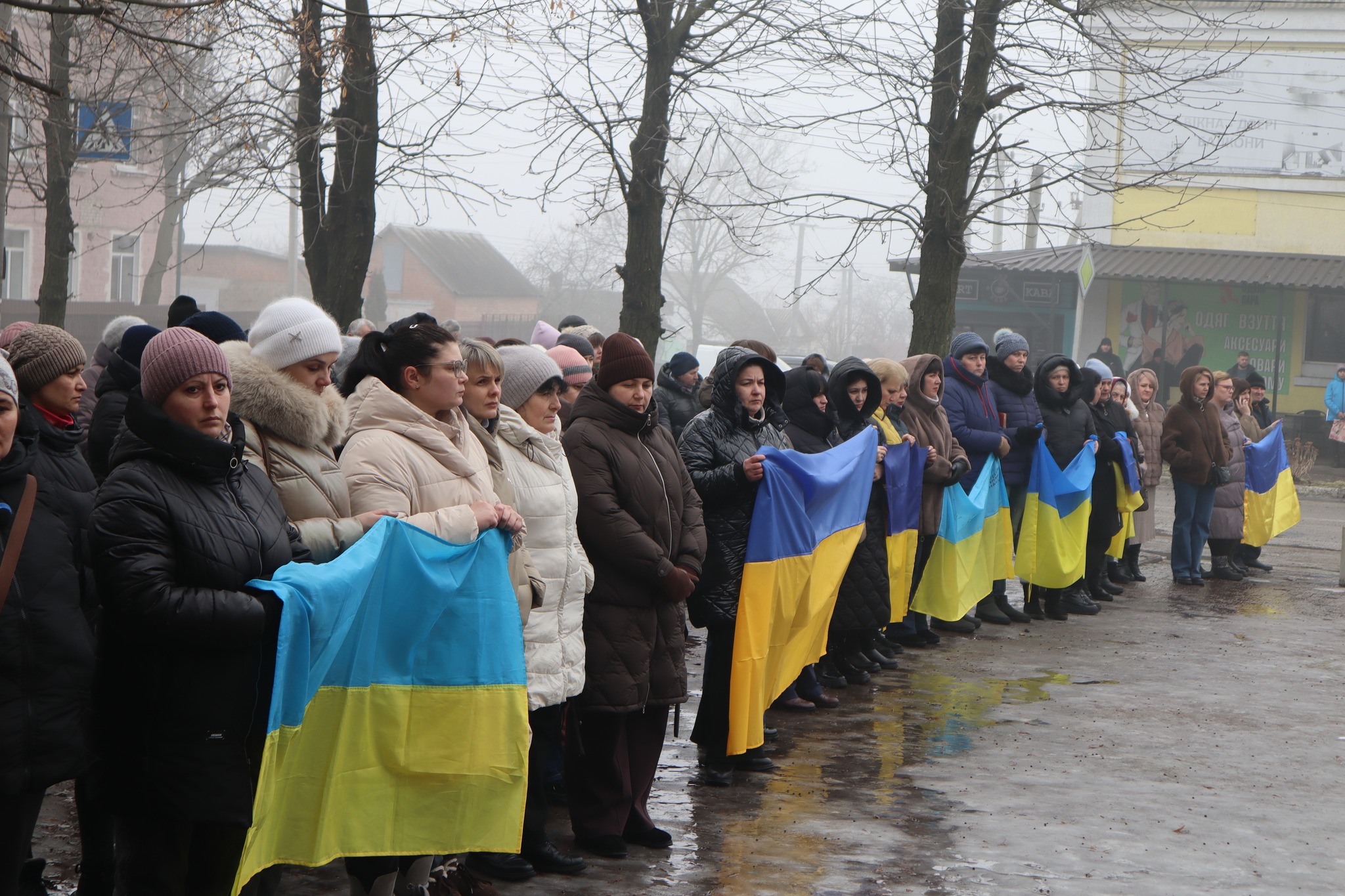  Новоукраїнській громаді провели останню путь Сергія Ткаченка та Сергія Топчія.