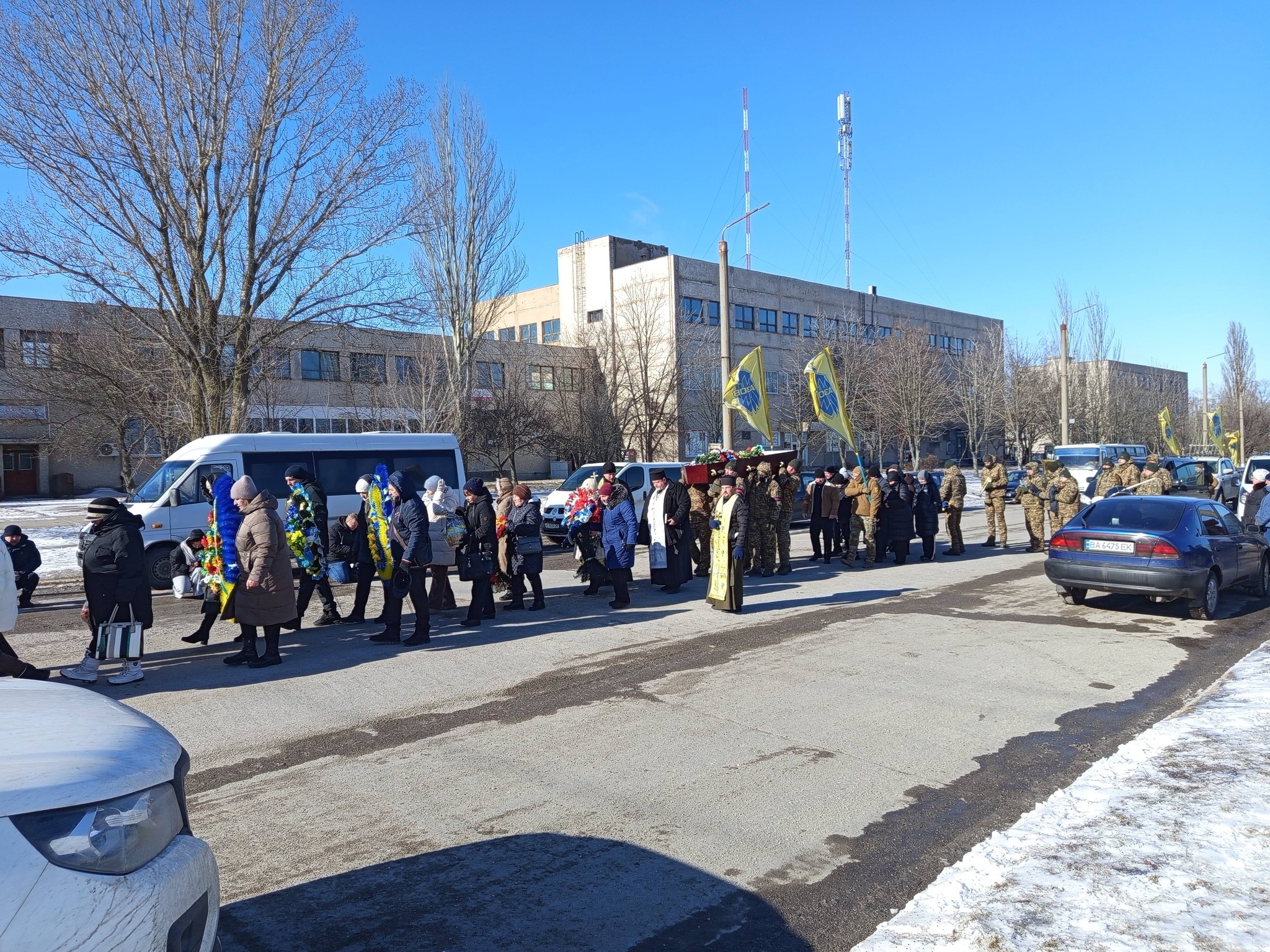 Із загиблими бійцями попрощалися в Долинській і Світловодській громадах
