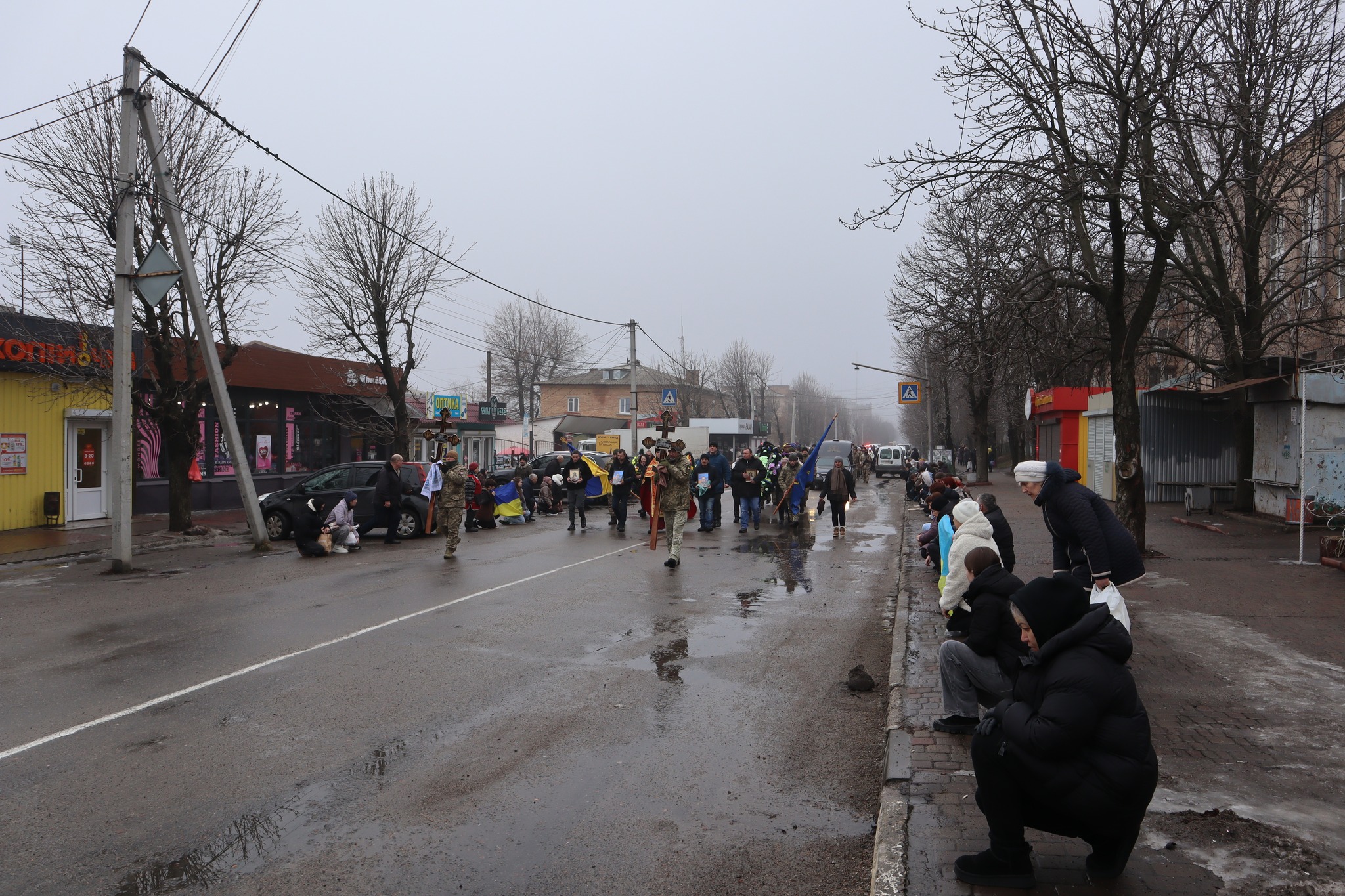  Новоукраїнській громаді провели останню путь Сергія Ткаченка та Сергія Топчія