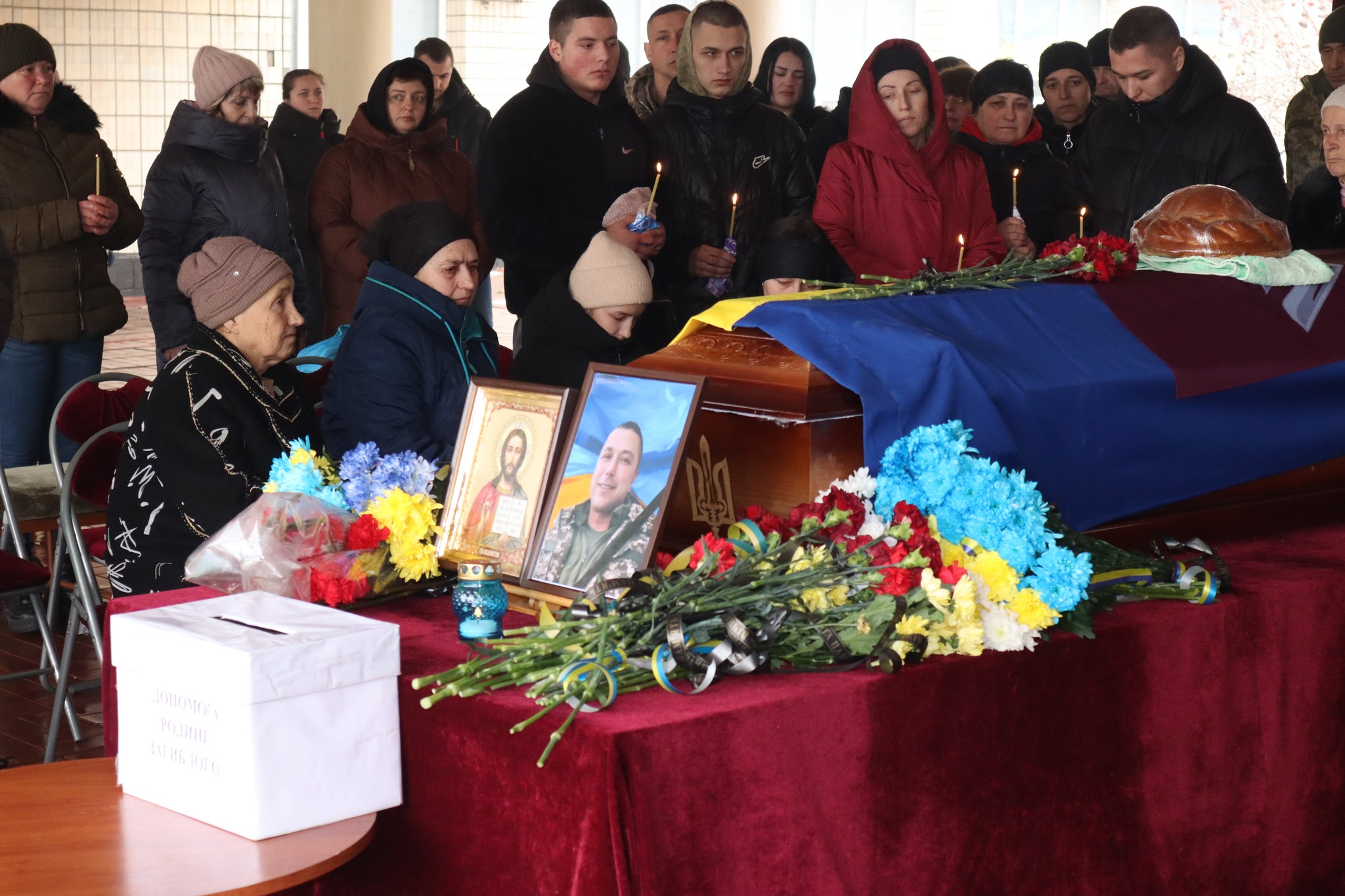  Новоукраїнській громаді провели останню путь Сергія Ткаченка та Сергія Топчія