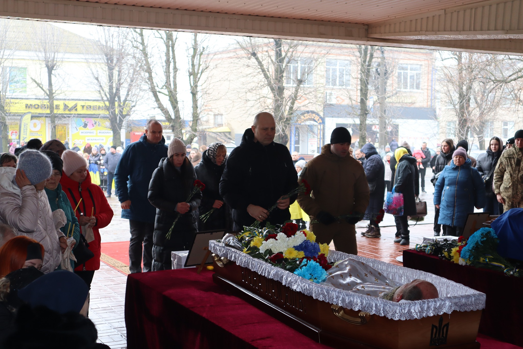  Новоукраїнській громаді провели останню путь Сергія Ткаченка та Сергія Топчія