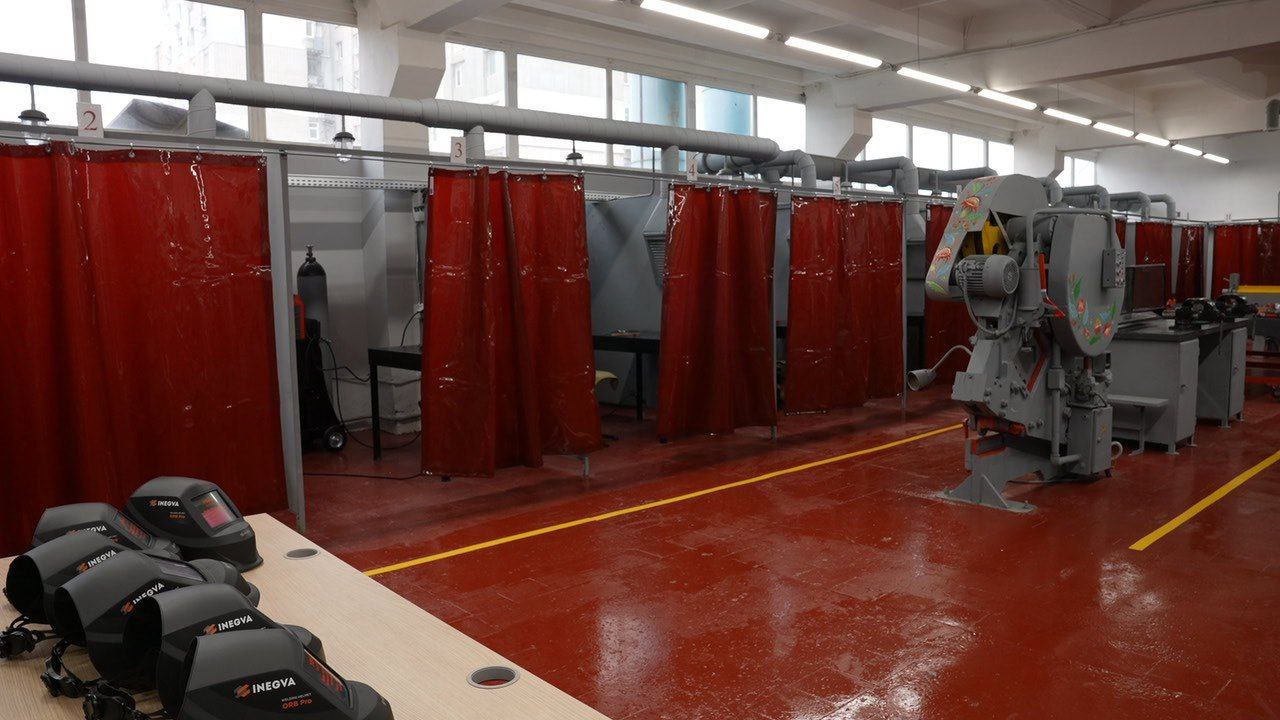 У профучилищі Кропивницького запрацював центр сучасних зварювальних технологій