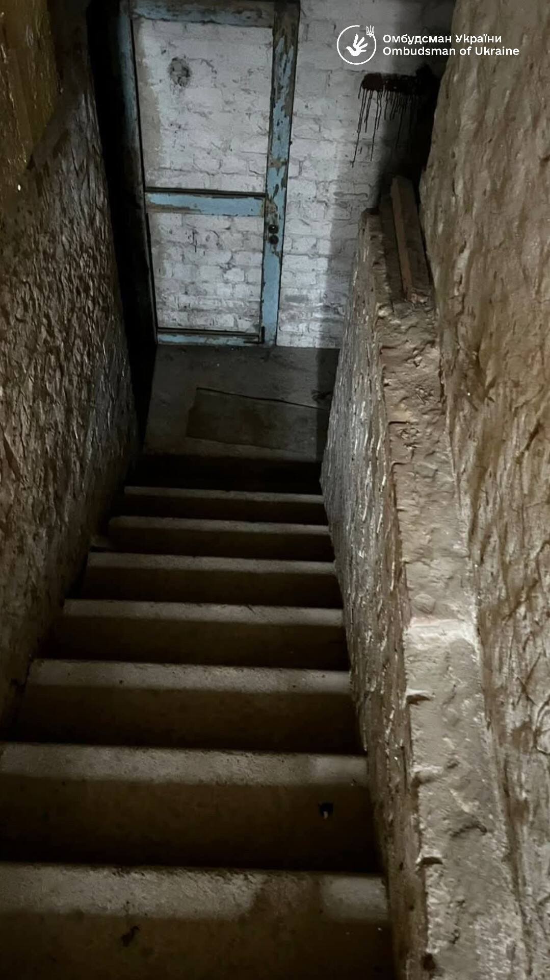 Вхід до укриття у Соколівському