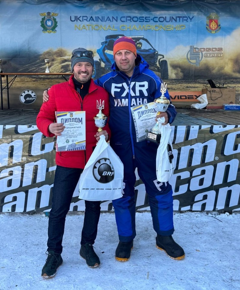 Нагороджені спортсмени на чемпіонаті України з кантрі-кросу в Петровому