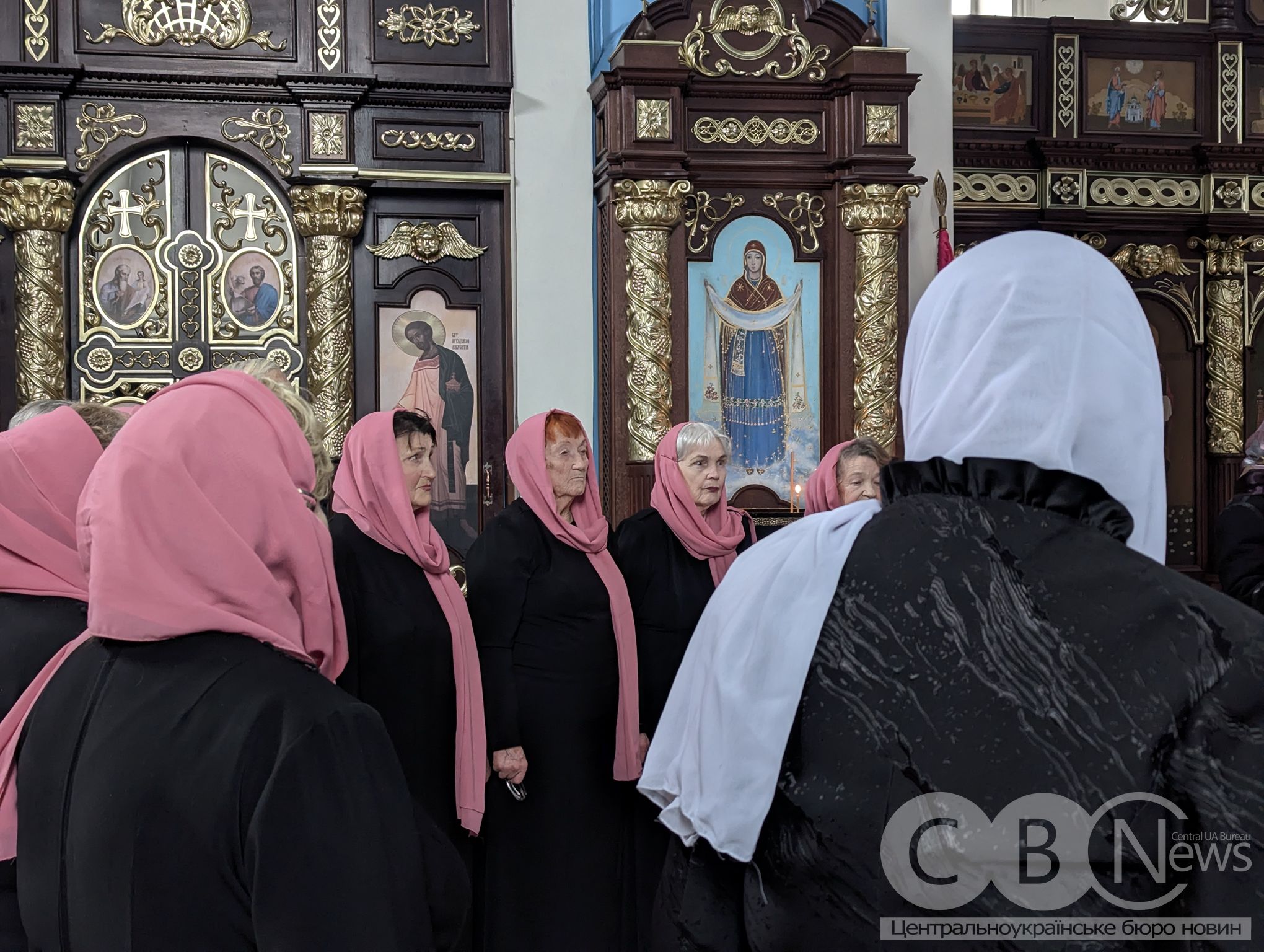 Мобелень у Гарнізонному храмі Покрови Пресвятої Богородиці Православної церкви України в Кропивницькому