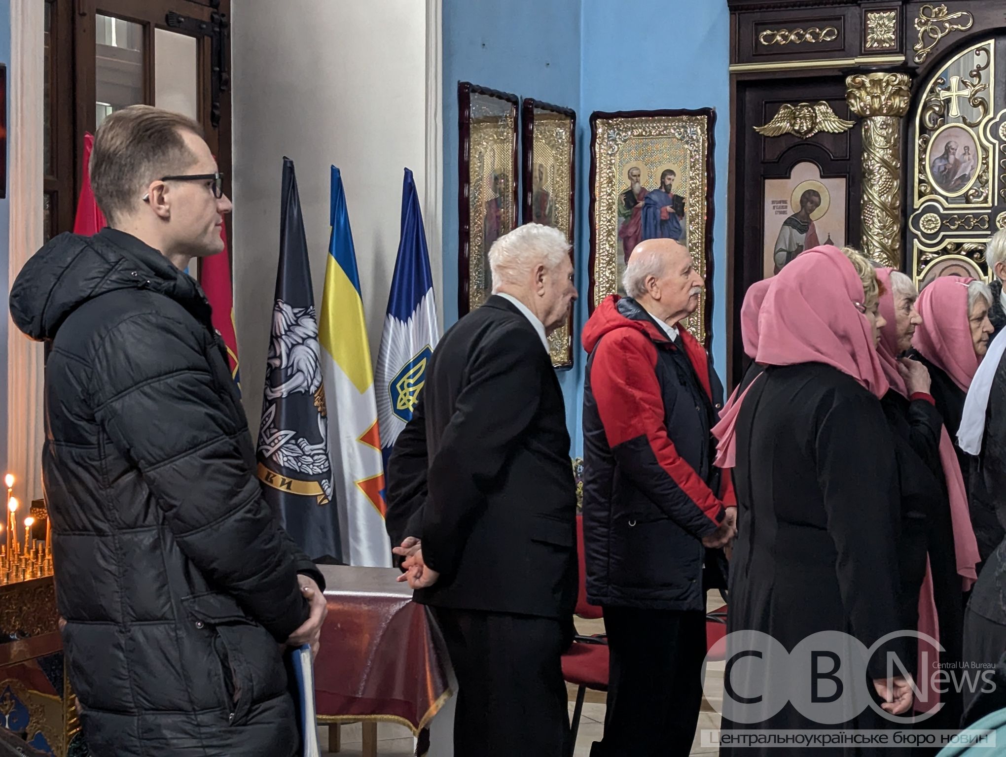 Мобелень у Гарнізонному храмі Покрови Пресвятої Богородиці Православної церкви України в Кропивницькому