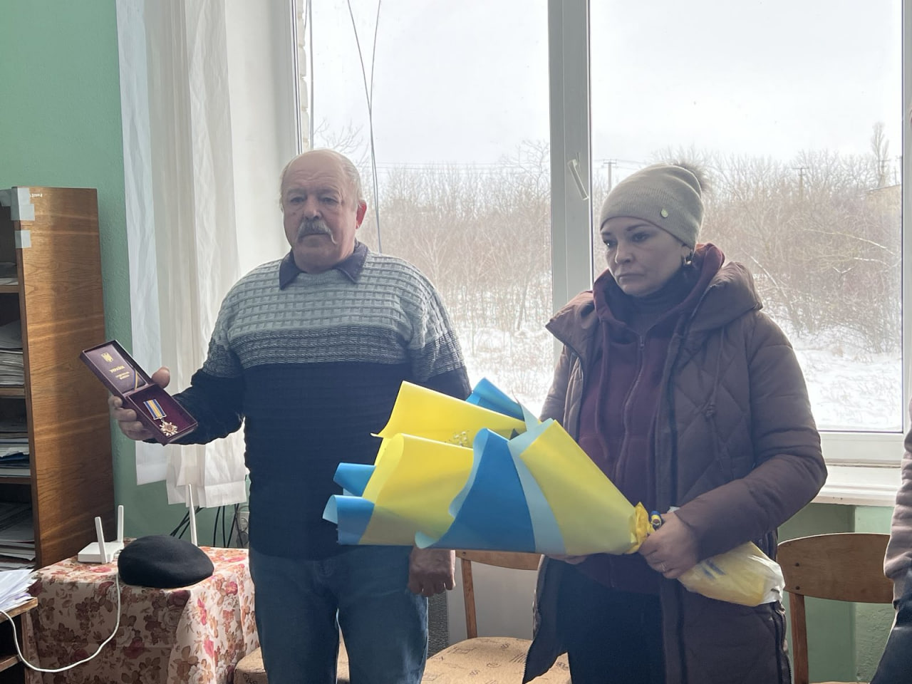 Родині загиблого воїна з Вільшанської громади передали орден &laquo;За мужність&raquo; ІІІ ступеня