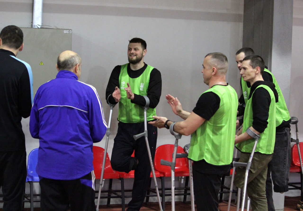 У Кропивницькому вперше тренувалася новостворена команда з ампфутболу