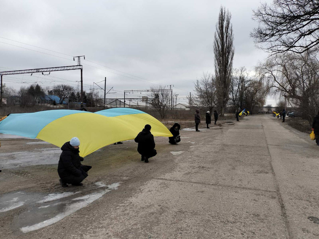 Із загиблим захисником попрощалися в Олександрівській громад