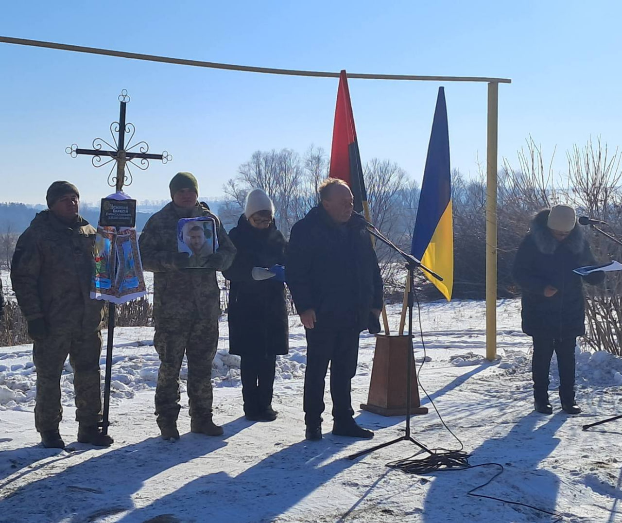 В Олександрівській громаді попрощалися з 21-річним лейтенантом ЗСУ
