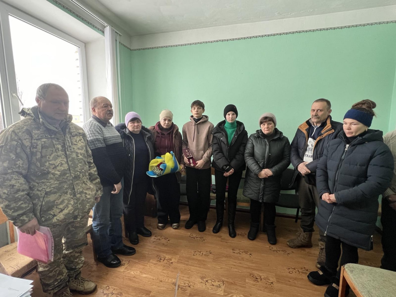 Родині загиблого воїна з Вільшанської громади передали орден &laquo;За мужність&raquo; ІІІ ступеня