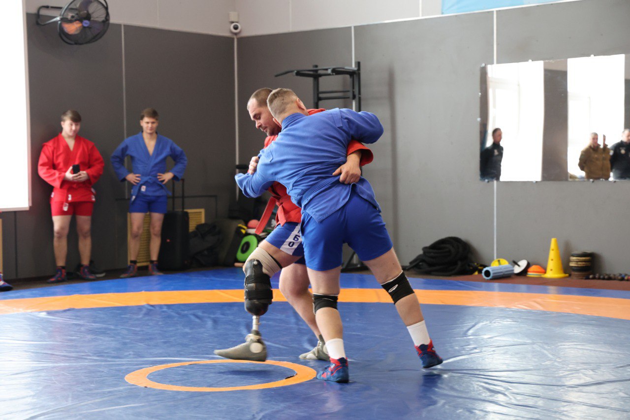 Ветерани займаються боротьбою