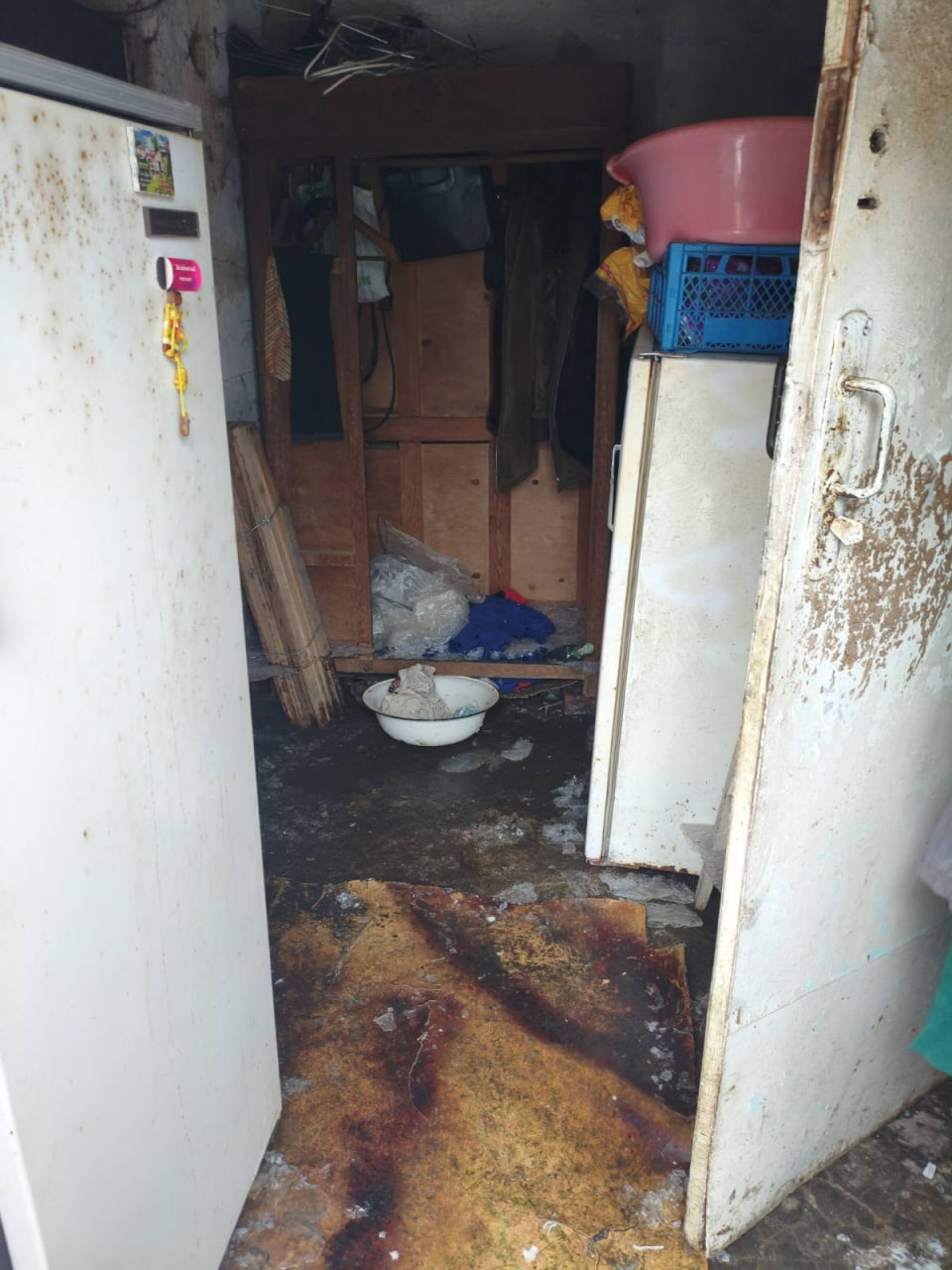 Наслідки підтоплення в одному з домоволодінь Кропивницького