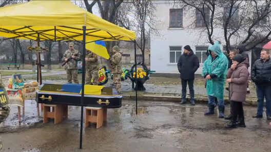 Із загиблим солдатом попрощалися в Кетрисанівській громаді