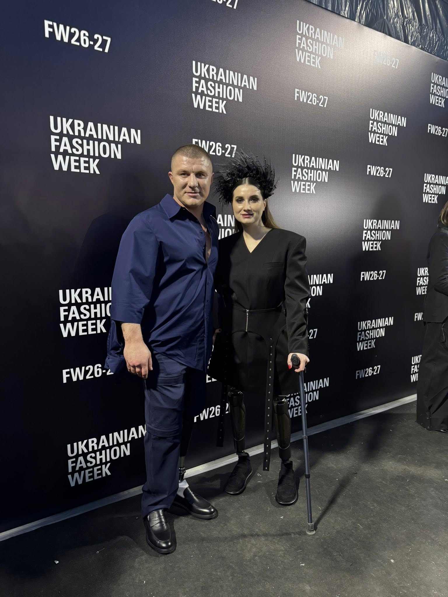 Михайло Дроботенко разом з Крістіною Саніною