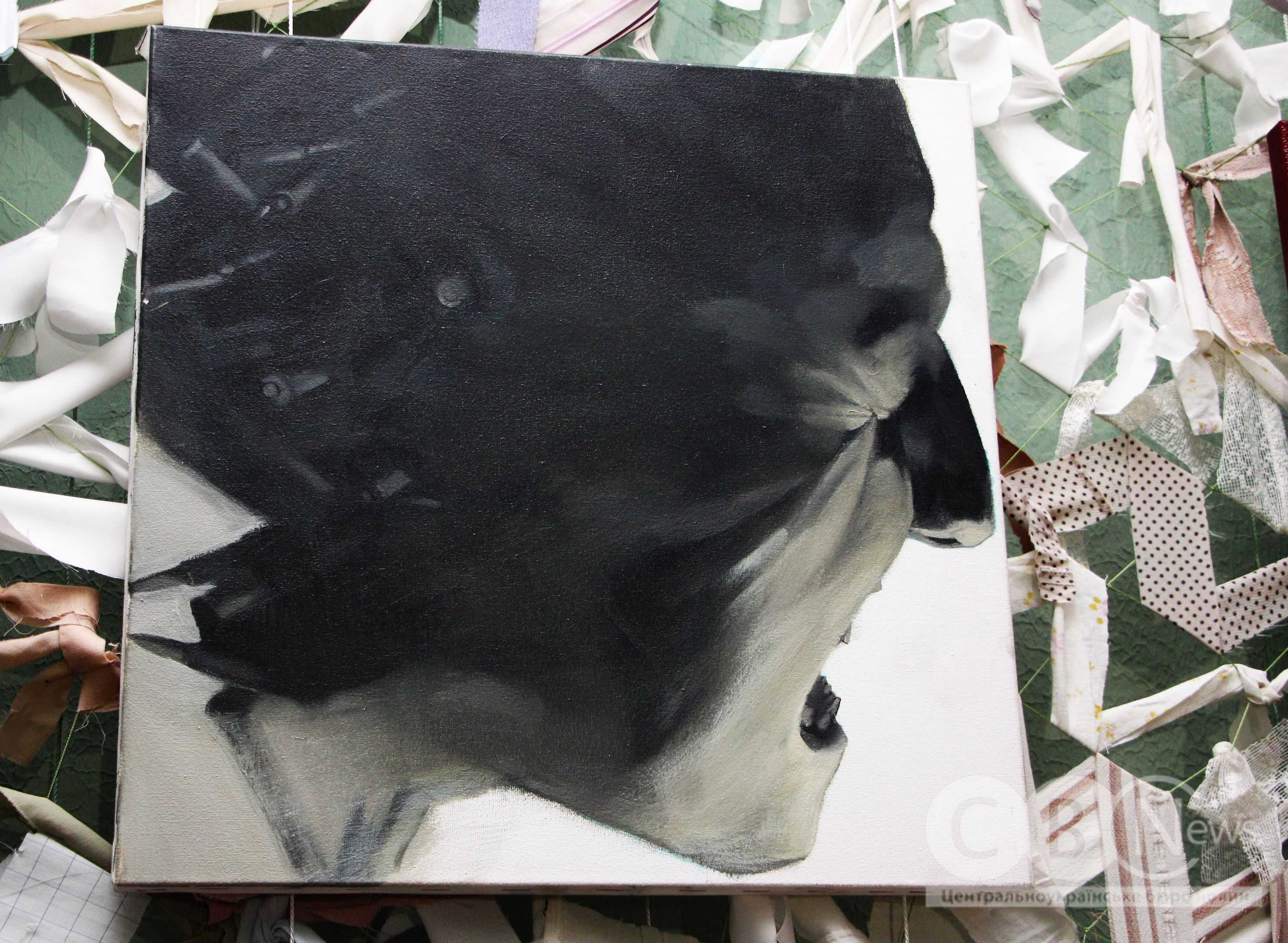 Одна з робіт художника