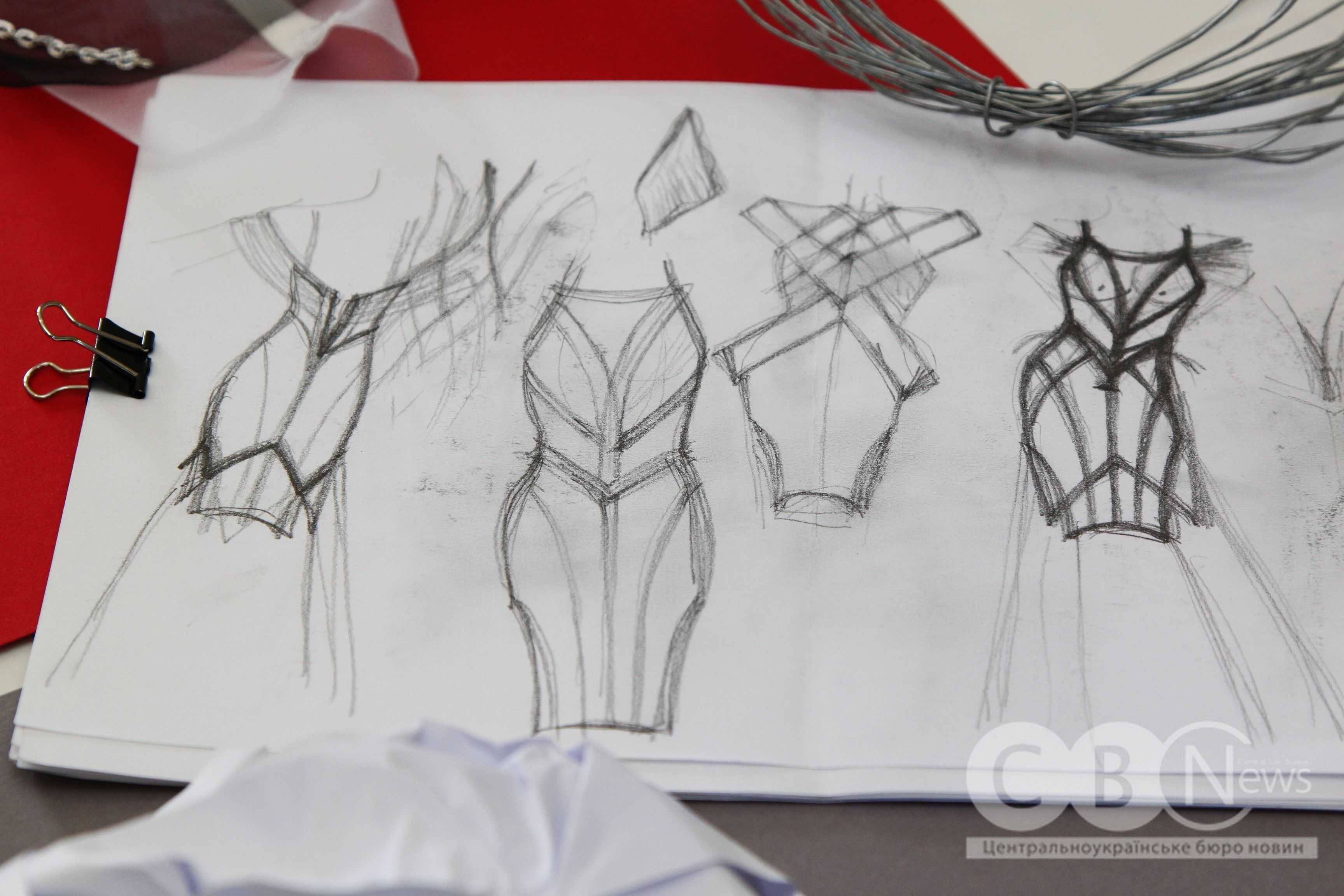 Ескізи одягу Ірини Бровченко