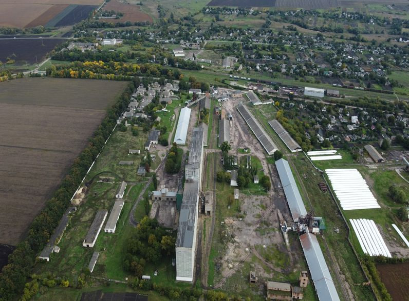 Аерознімок елеватора