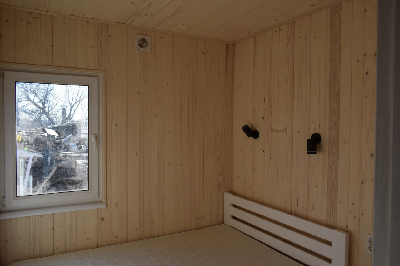 Інтер'єр модульного будиночка